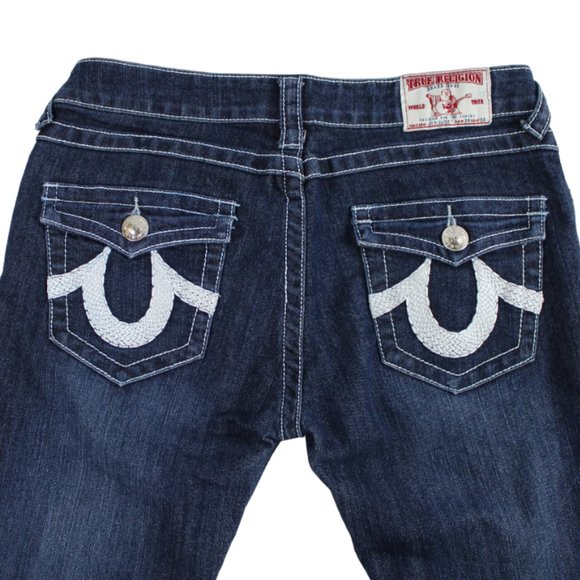 True Religion World Tour Joey Super T Memphis Blue Wash Denim Jeans, Siz… - Picture 9 of 10